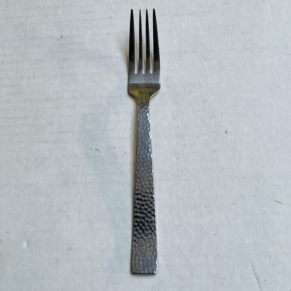 Salad Fork Godinger CASTELLO Hammered Stainless Steel Replacement‎